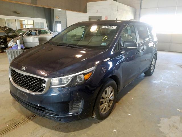 KNDMB5C19G6191230 - 2016 KIA SEDONA LX  photo 2