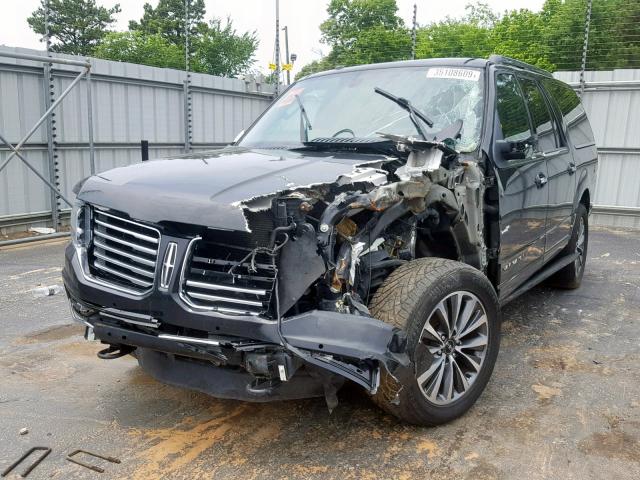 5LMJJ3JT0FEJ04553 - 2015 LINCOLN NAVIGATOR შავი ფოტო 2