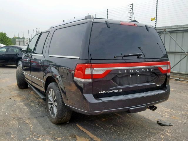 5LMJJ3JT0FEJ04553 - 2015 LINCOLN NAVIGATOR შავი ფოტო 3