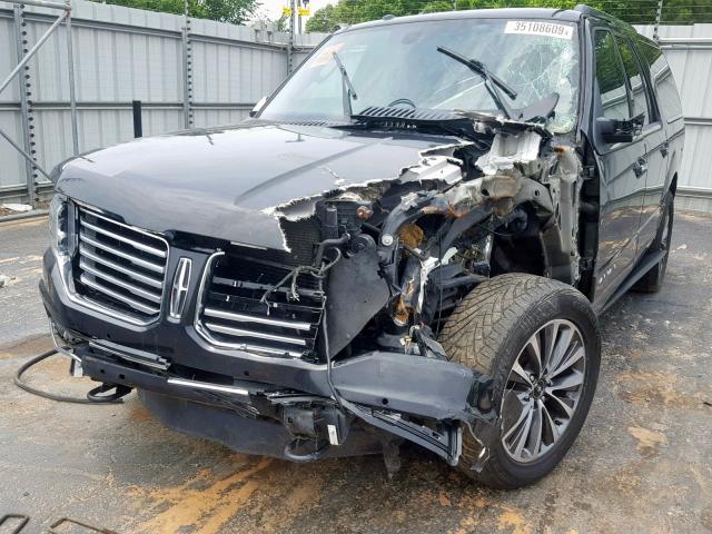 5LMJJ3JT0FEJ04553 - 2015 LINCOLN NAVIGATOR შავი ფოტო 9