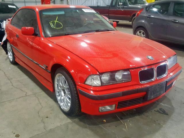 WBABG132XTET02102 - 1996 BMW 328 IS RED photo 1