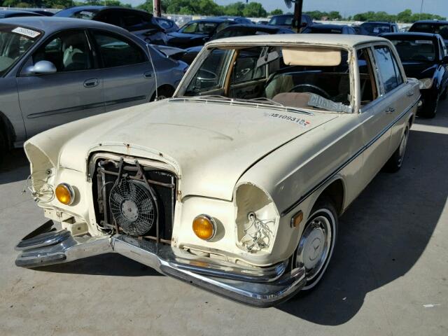 10806812017249 - 1971 MERCEDES-BENZ 280E YELLOW photo 2