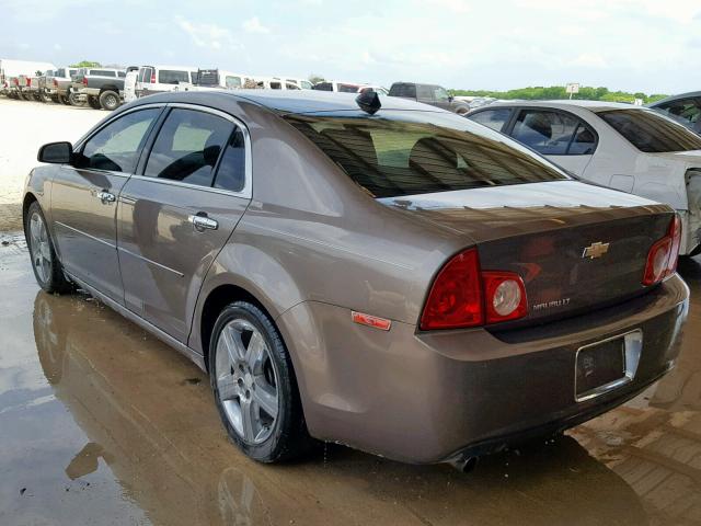 1G1ZC5E03CF206136 - 2012 CHEVROLET MALIBU 1LT SILVER photo 3