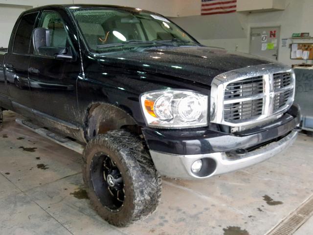 1D7KS28C16J171488 - 2006 DODGE RAM 2500 S BLACK photo 9