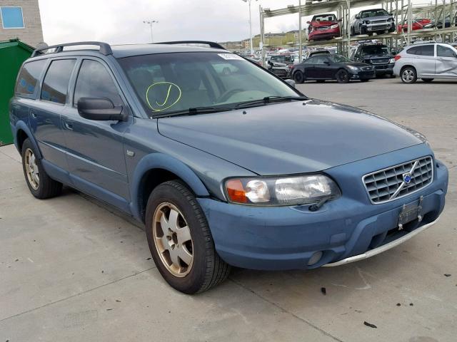 YZ1SZ58D521050919 - 2002 VOLVO XC70 GREEN photo 1