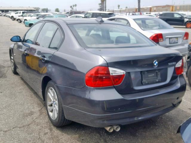 WBAVC53557FZ71193 - 2007 BMW 328 I SULE GRAY photo 3