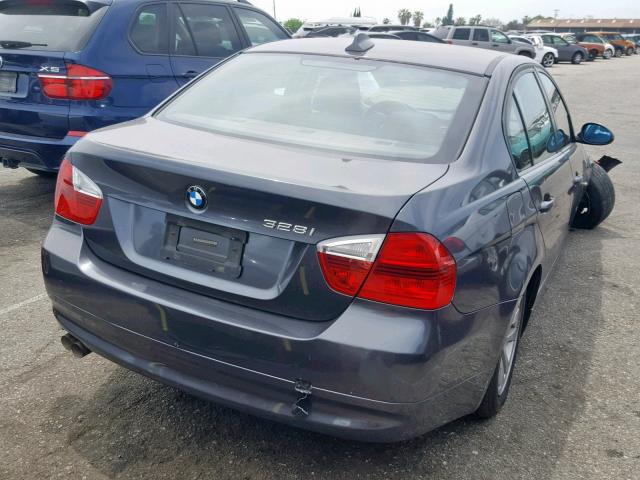 WBAVC53557FZ71193 - 2007 BMW 328 I SULE GRAY photo 4