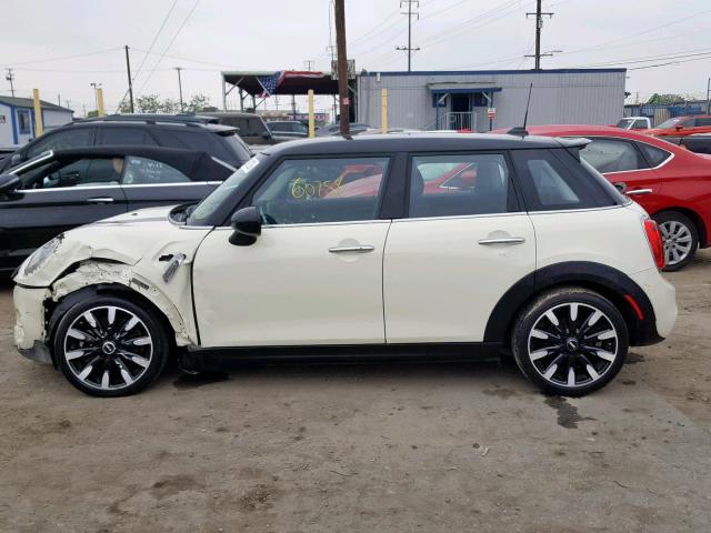 WMWXU3C52F2B61880 - 2015 MINI COOPER S WHITE photo 9