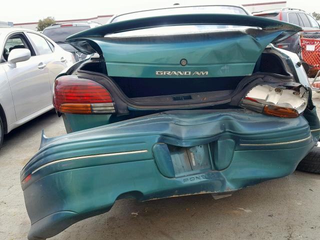 1G2NE52T4VM561673 - 1997 PONTIAC GRAND AM S GREEN photo 9