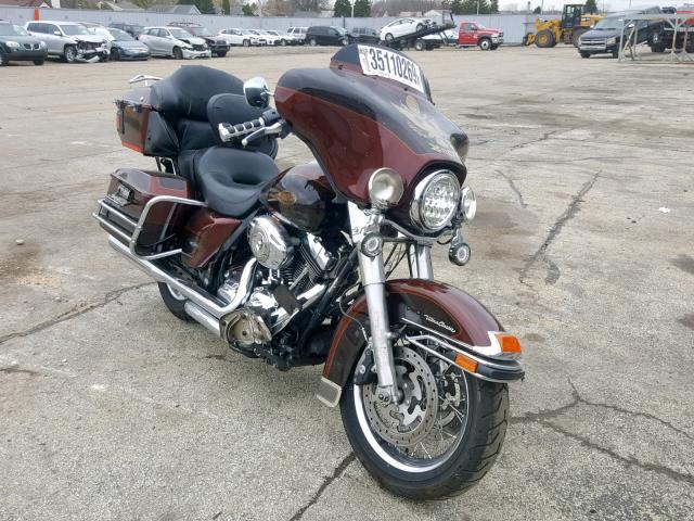 1HD1FC4169Y665411 - 2009 HARLEY-DAVIDSON FLHTCUI BURGUNDY photo 1