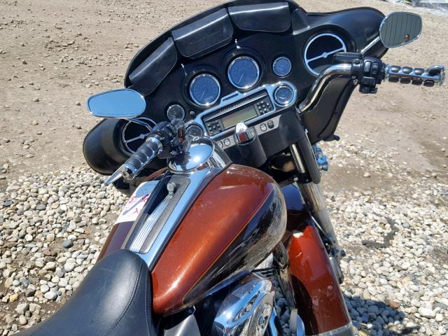 1HD1FC4169Y665411 - 2009 HARLEY-DAVIDSON FLHTCUI BURGUNDY photo 5