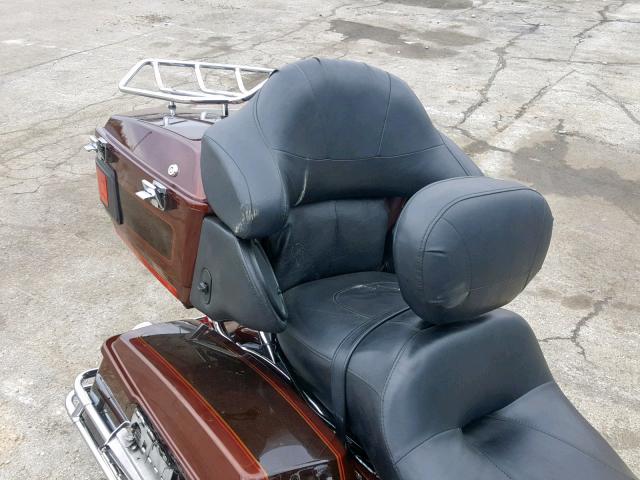 1HD1FC4169Y665411 - 2009 HARLEY-DAVIDSON FLHTCUI BURGUNDY photo 6