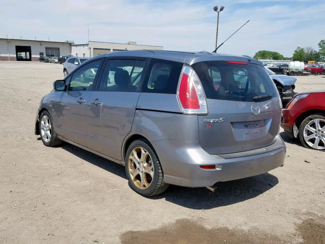 JM1CR2W35A0369048 - 2010 MAZDA 5 GRAY photo 3