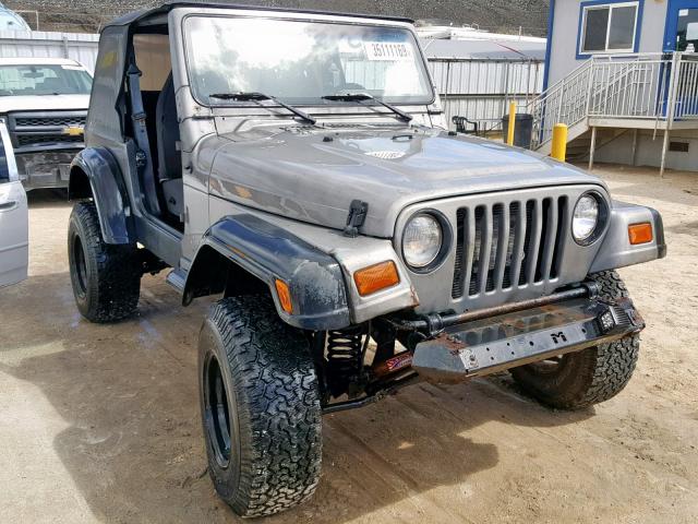 1J4FY19S1VP441531 - 1997 JEEP WRANGLER / SILVER photo 1