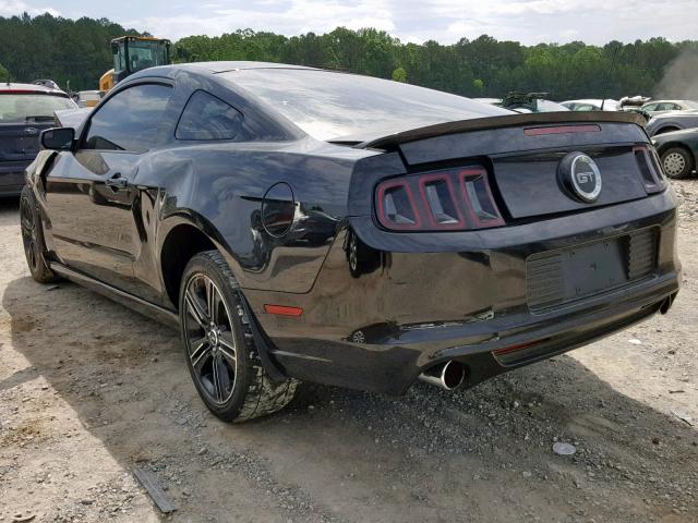 1ZVBP8CF7E5221590 - 2014 FORD MUSTANG GT BLACK photo 3