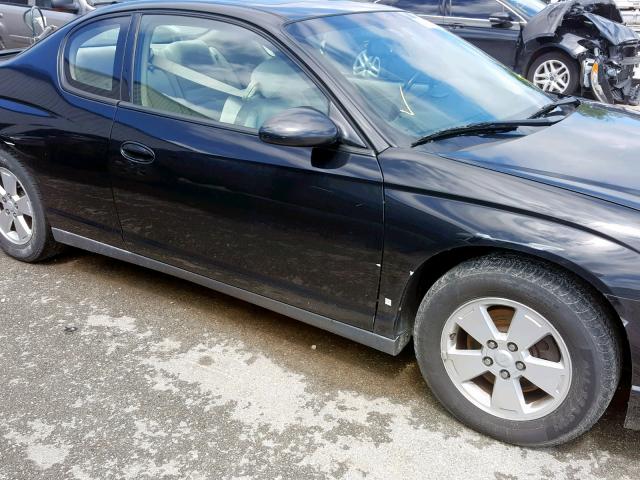 2G1WM16KX69379528 - 2006 CHEVROLET MONTE CARL 黑色 照片 9