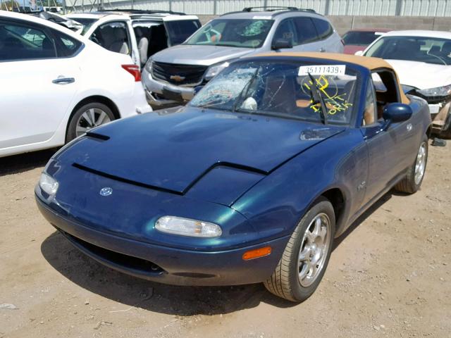 JM1NA3530R0517738 - 1994 MAZDA MX-5 MIATA GREEN photo 2