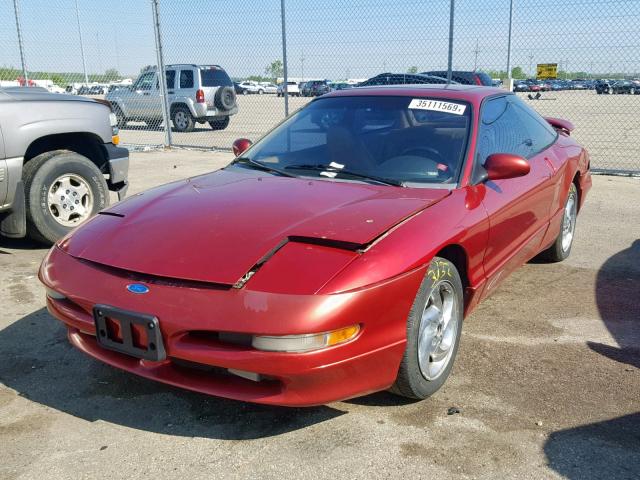 1ZVLT22B0V5133539 - 1997 FORD PROBE GT RED photo 2