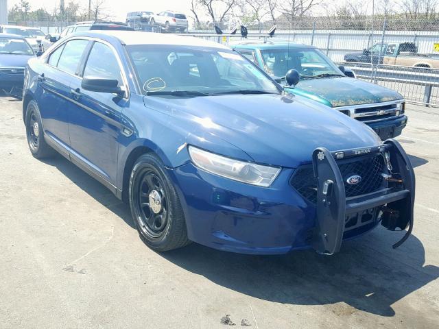 1FAHP2MK3FG126218 - 2015 FORD TAURUS POL BLUE photo 1