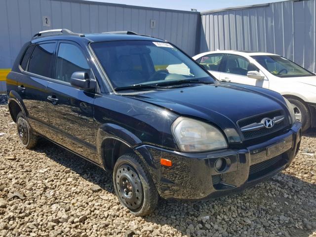 KM8JM12B55U109241 - 2005 HYUNDAI TUCSON GL BLACK photo 1