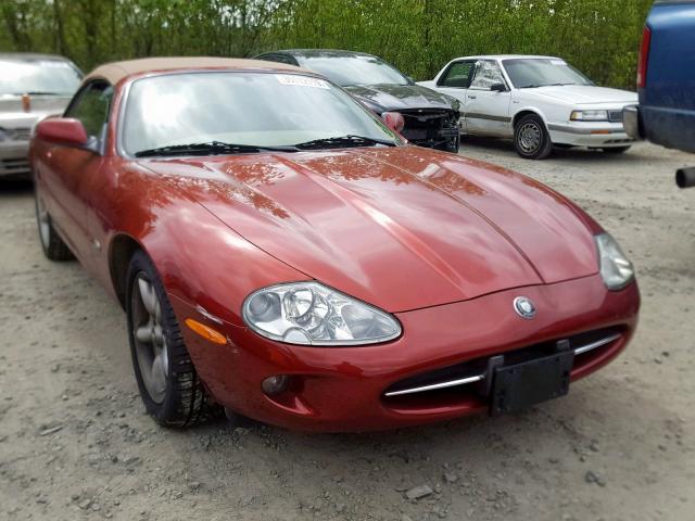 SAJGX2747VC015455 - 1997 JAGUAR XK8 RED photo 1