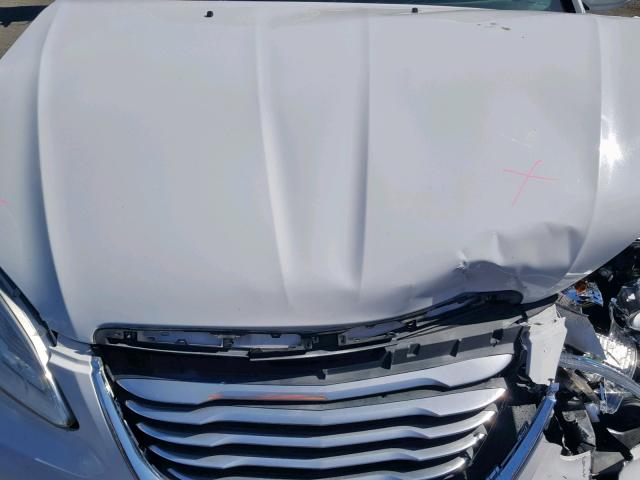 1C3CCBBB0DN735508 - 2013 CHRYSLER 200 TOURIN WHITE photo 7