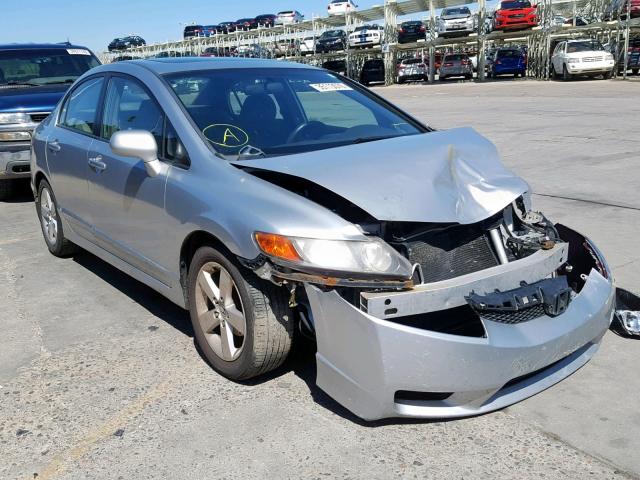 1HGFA16847L104866 - 2007 HONDA CIVIC EX SILVER photo 1