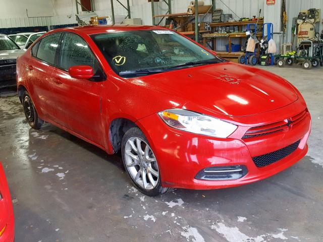 1C3CDFBA4DD339759 - 2013 DODGE DART SXT RED photo 1