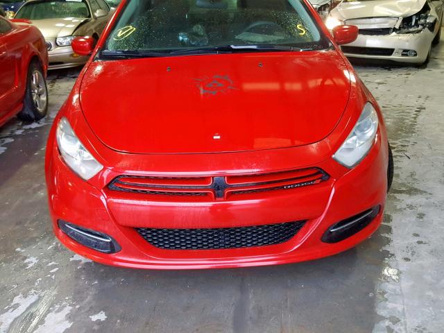 1C3CDFBA4DD339759 - 2013 DODGE DART SXT RED photo 9