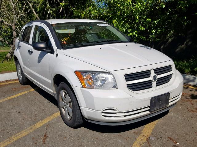 1B3CB1HA1BD269745 - 2011 DODGE CALIBER EX WHITE photo 1