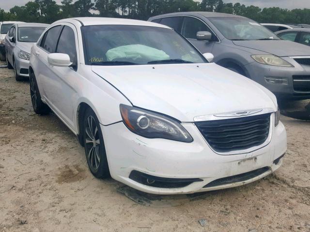 1C3CCBBB9DN598262 - 2013 CHRYSLER 200 TOURIN WHITE photo 1