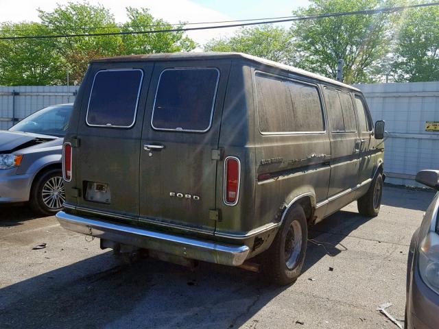 E23HHC37356 - 1976 FORD VAN GREEN photo 4