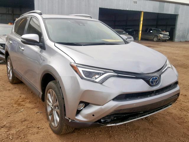 JTMDJREV7HD152790 - 2017 TOYOTA RAV4 HV LI SILVER photo 1