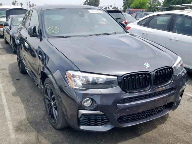 5UXXW7C59J0W64410 - 2018 BMW X4 XDRIVEM GRAY photo 1