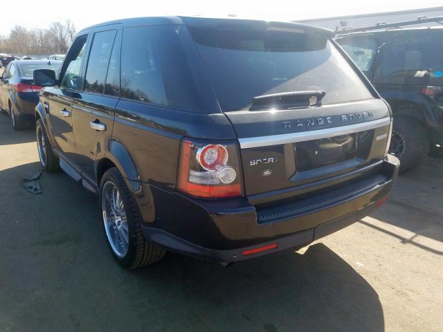 SALSK2D44DA805519 - 2013 LAND ROVER RANGE ROVER SPORT HSE LUXURY  photo 3