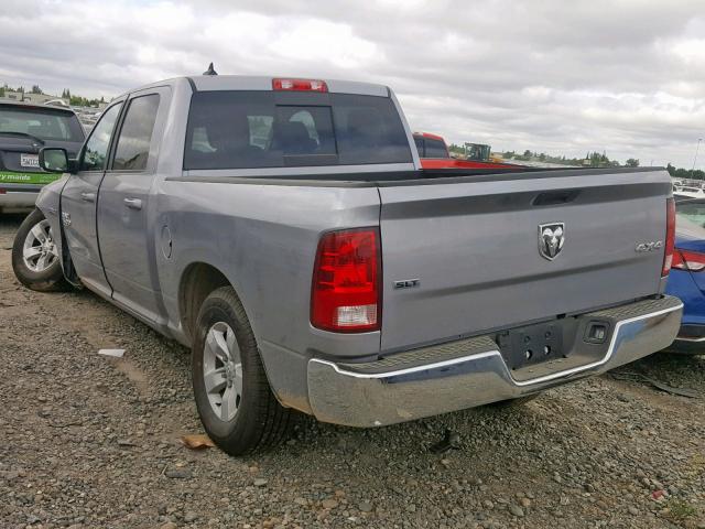 1C6RR7LT3KS605477 - 2019 RAM 1500 CLASS GRAY photo 3