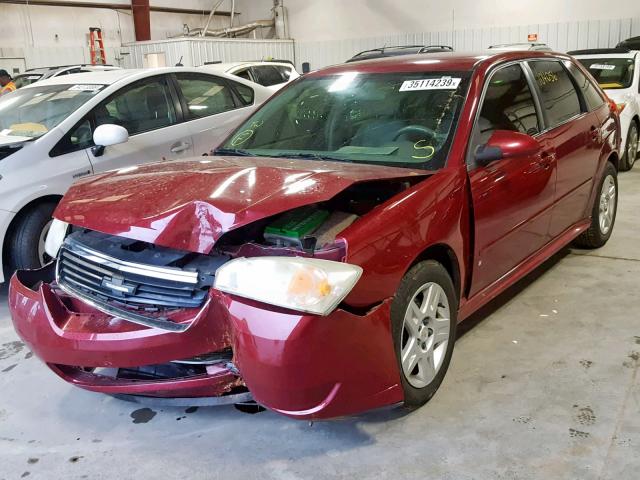 1G1ZT68N57F106963 - 2007 CHEVROLET MALIBU MAX 红色 照片 2