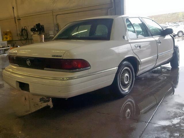 2MELM74W7RX652121 - 1994 MERCURY GRAND MARQ WHITE photo 4