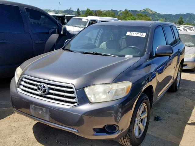 JTEDS41A782021773 - 2008 TOYOTA HIGHLANDER GRAY photo 2