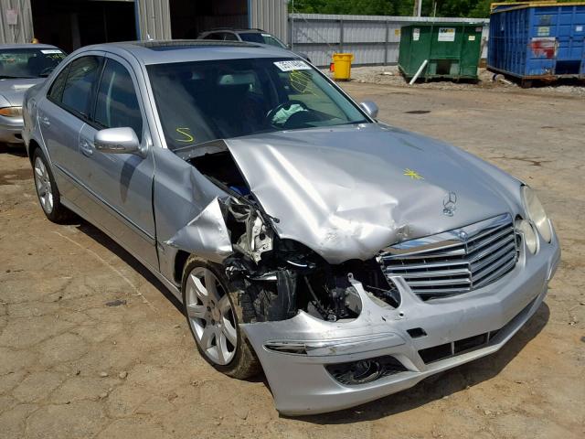 WDBUF56X88B336074 - 2008 MERCEDES-BENZ E 350 SILVER photo 1