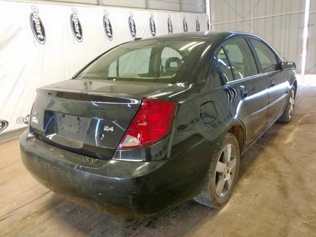 1G8AL58B06Z172879 - 2006 SATURN ION LEVEL BLACK photo 4