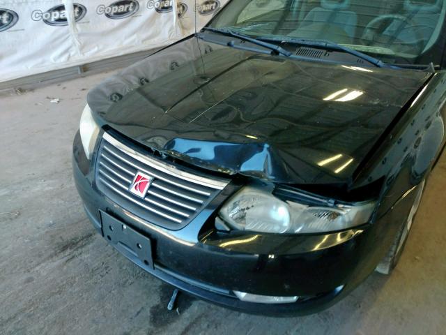 1G8AL58B06Z172879 - 2006 SATURN ION LEVEL BLACK photo 9