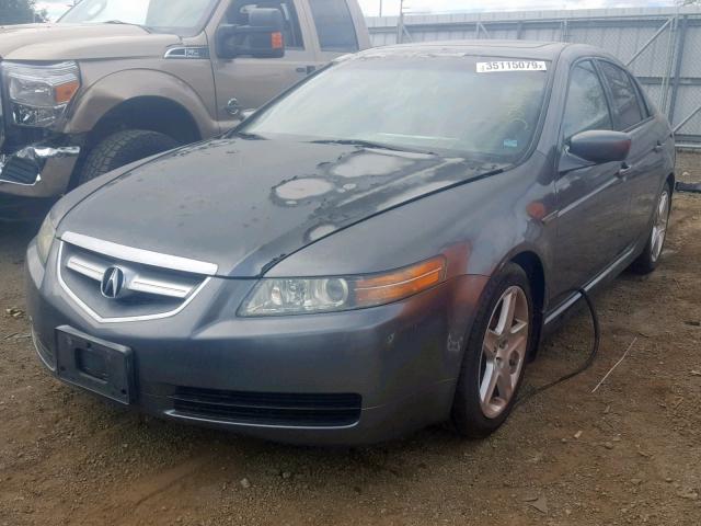 19UUA66236A012934 - 2006 ACURA 3.2TL CHARCOAL photo 2