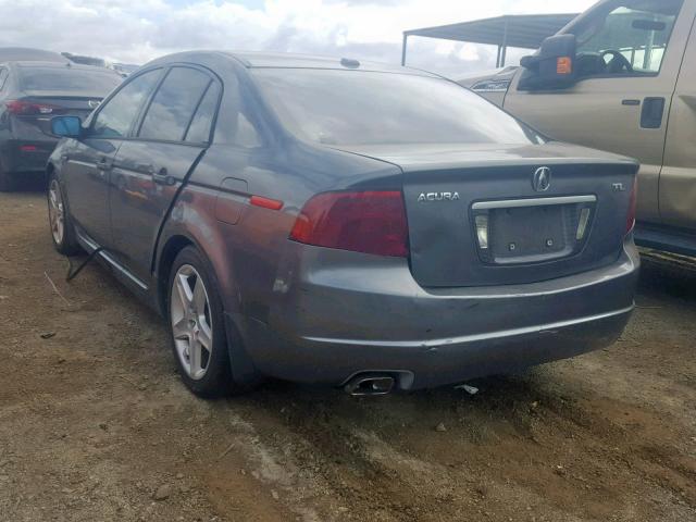 19UUA66236A012934 - 2006 ACURA 3.2TL CHARCOAL photo 3