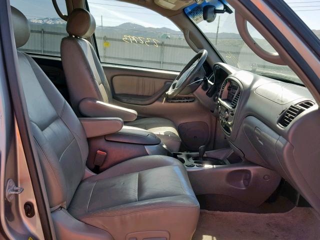 5TDBT48A34S232177 - 2004 TOYOTA SEQUOIA LI SILVER photo 5