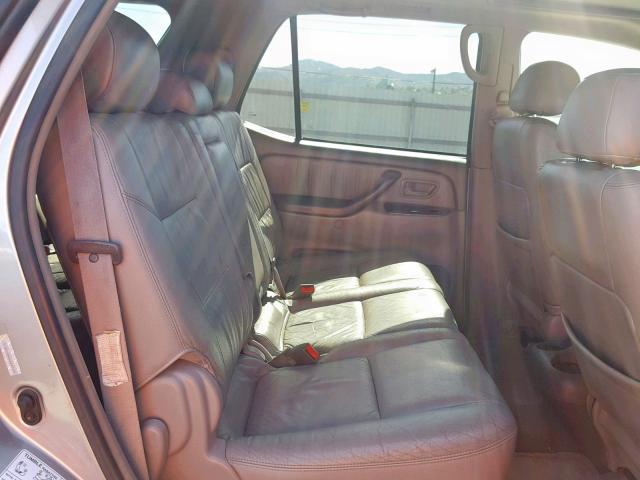 5TDBT48A34S232177 - 2004 TOYOTA SEQUOIA LI SILVER photo 6