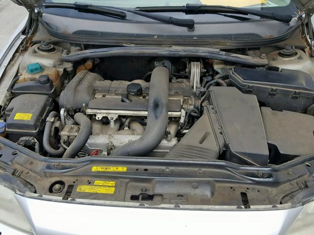 YV1RS547452453209 - 2005 VOLVO S60 T5 SILVER photo 7