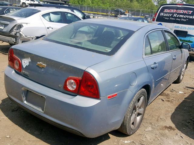 1G1ZH57B59F167588 - 2009 CHEVROLET MALIBU 1LT 蓝色 照片 4