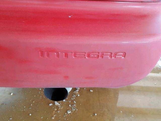 JH4DC4458VS008637 - 1997 ACURA INTEGRA LS RED photo 10