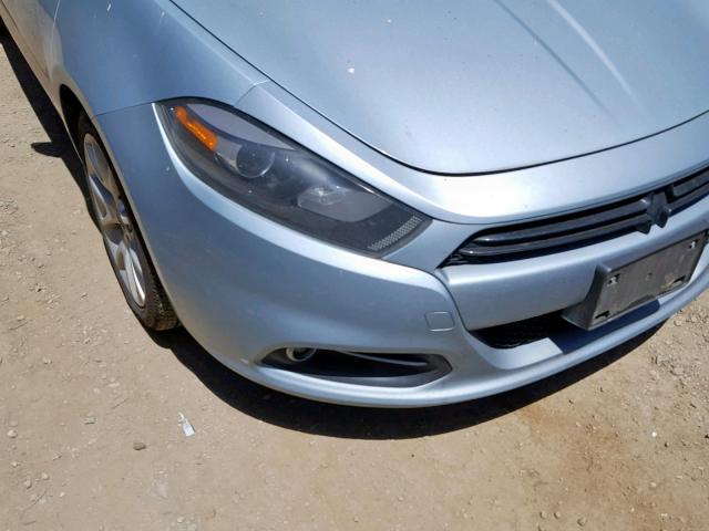 1C3CDFBA8DD307929 - 2013 DODGE DART SXT BLUE photo 9